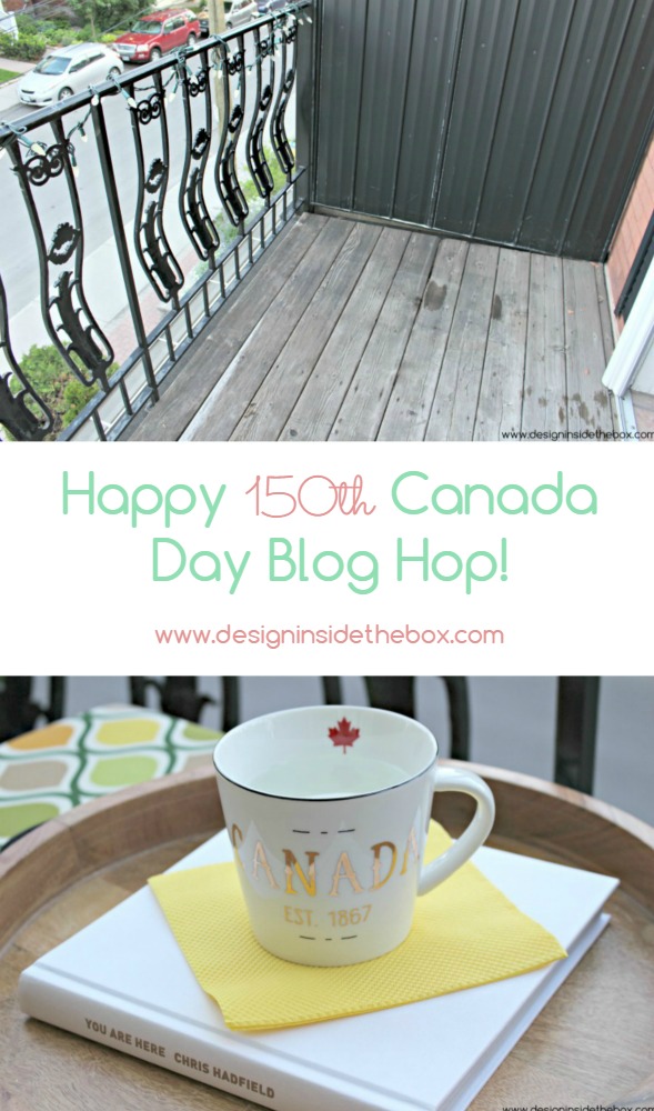 Happy 150th Canada Day Decor! www.designinsidethebox.com