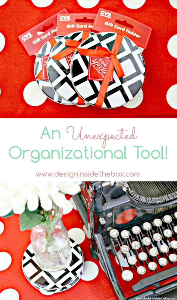 An Unexpected Organizational Tool! www.designinsidethebox.com