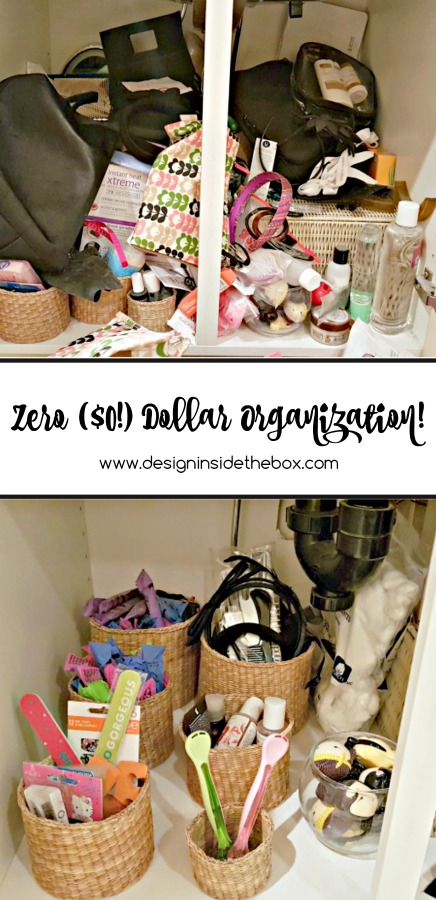 Zero Dollar ($0) Organization! www.designinsidethebox.com