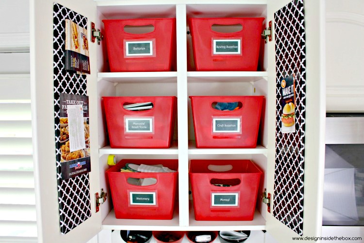 Well that Failed! How to Organize your Junk - Take Two! www.designinsidethebox.com