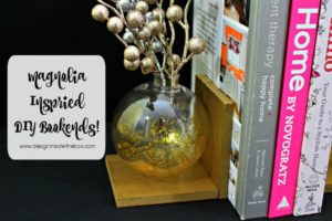 Magnolia Inspired DIY Bookends! www.designinsidethebox.com