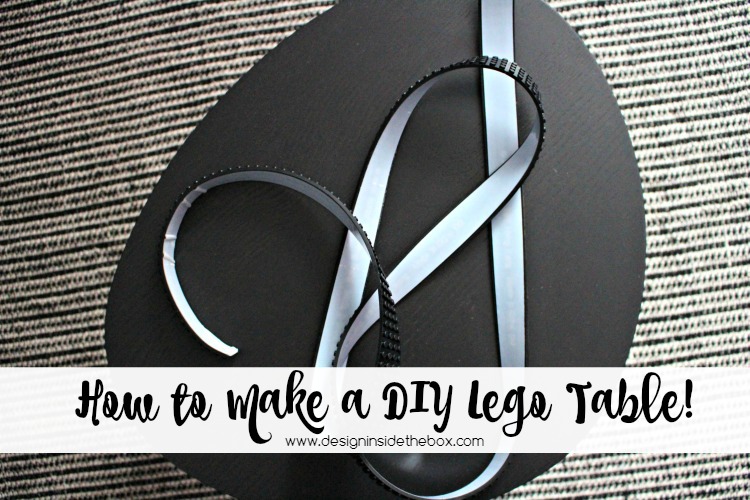 How to DIY a Lego Table! www.designinsidethebox.com